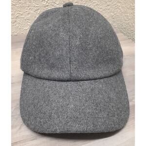 NWOT Unisex Newsboy Cap, Charcoal Gray, Wool Polyester, Adjustable